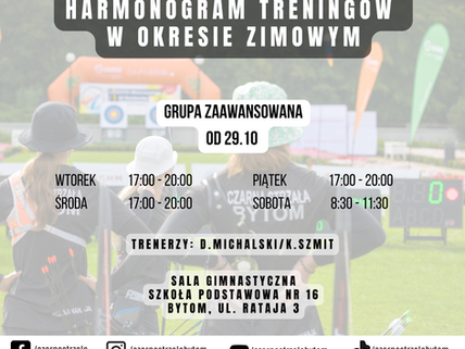 NOWY HARMONOGRAM!