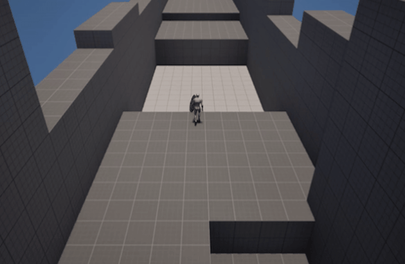 Collaborative prototype where we locked the camera and added a homing system for enemies.