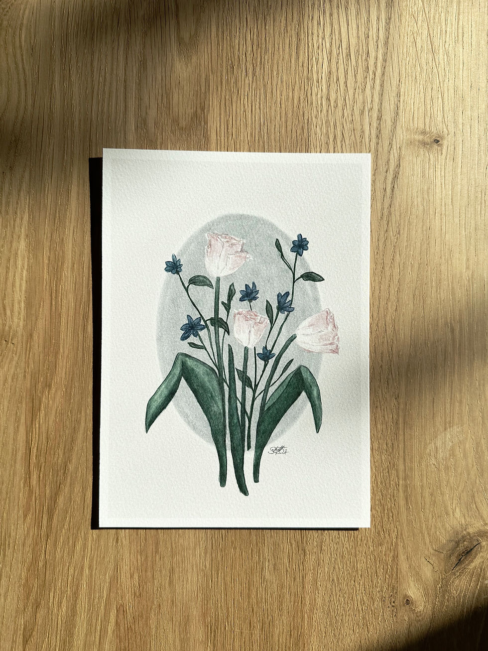 Miniaturbild: Blumenstudie | druck