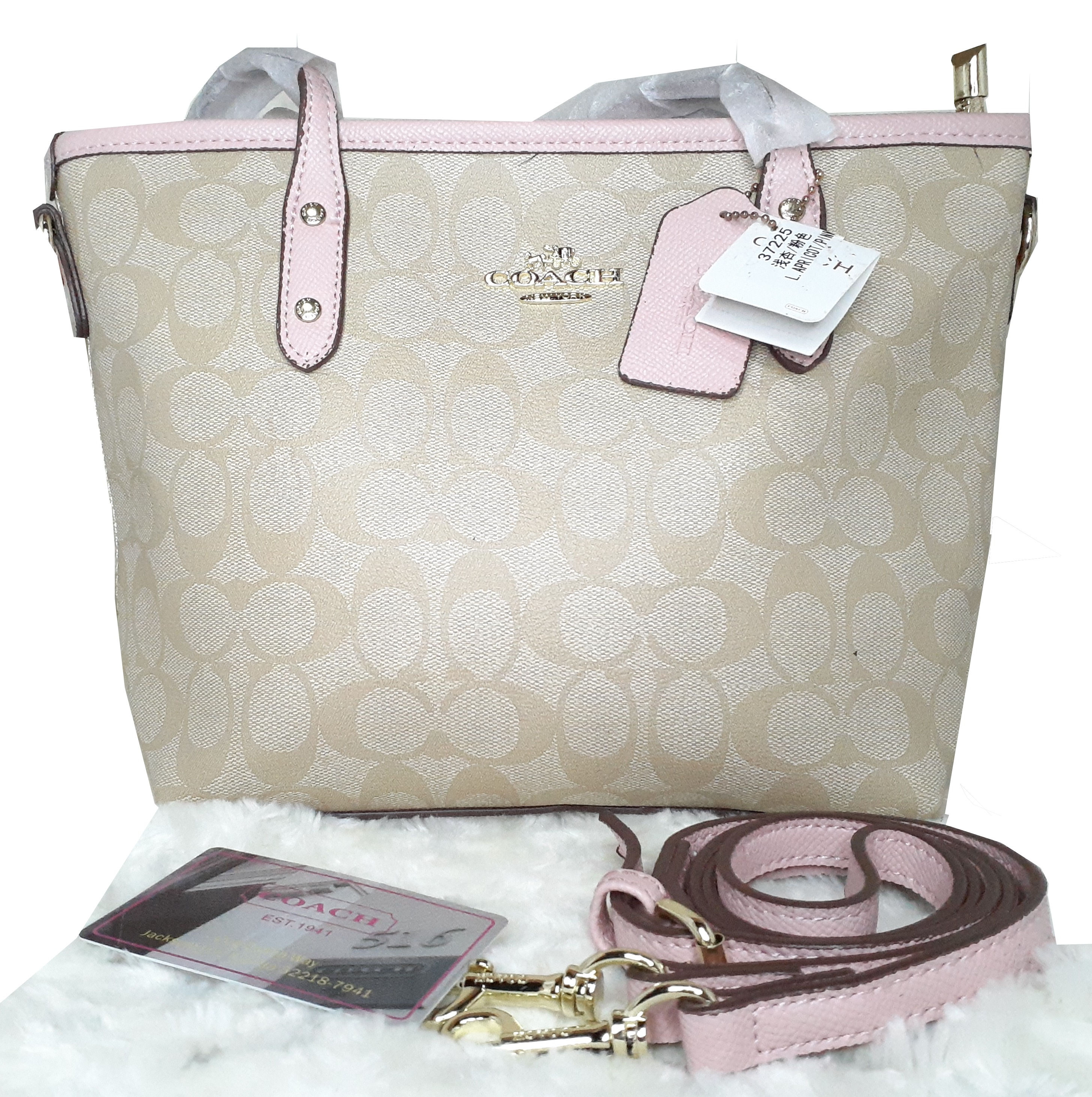 Coach Pink Tote