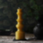 aito mehiläisvahakynttilä luonnollisen värinen