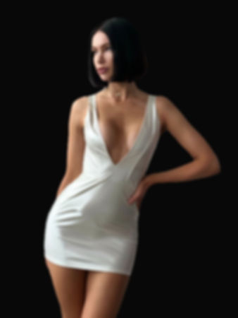 Anna White Dress