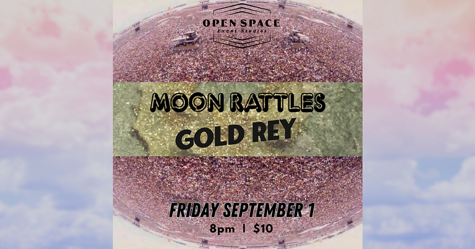 Moon Rattles with Gold Rey