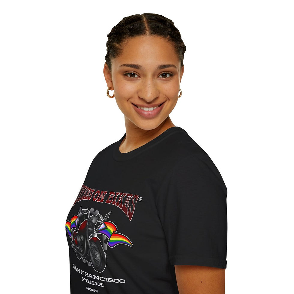 Thumbnail: Dykes on Bikes 2024 Pride Unisex T-Shirt