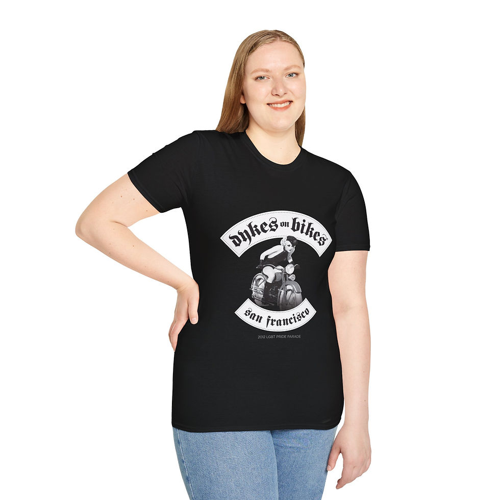 Thumbnail: 2012 Dykes on Bikes SF Pride Unisex T-Shirt