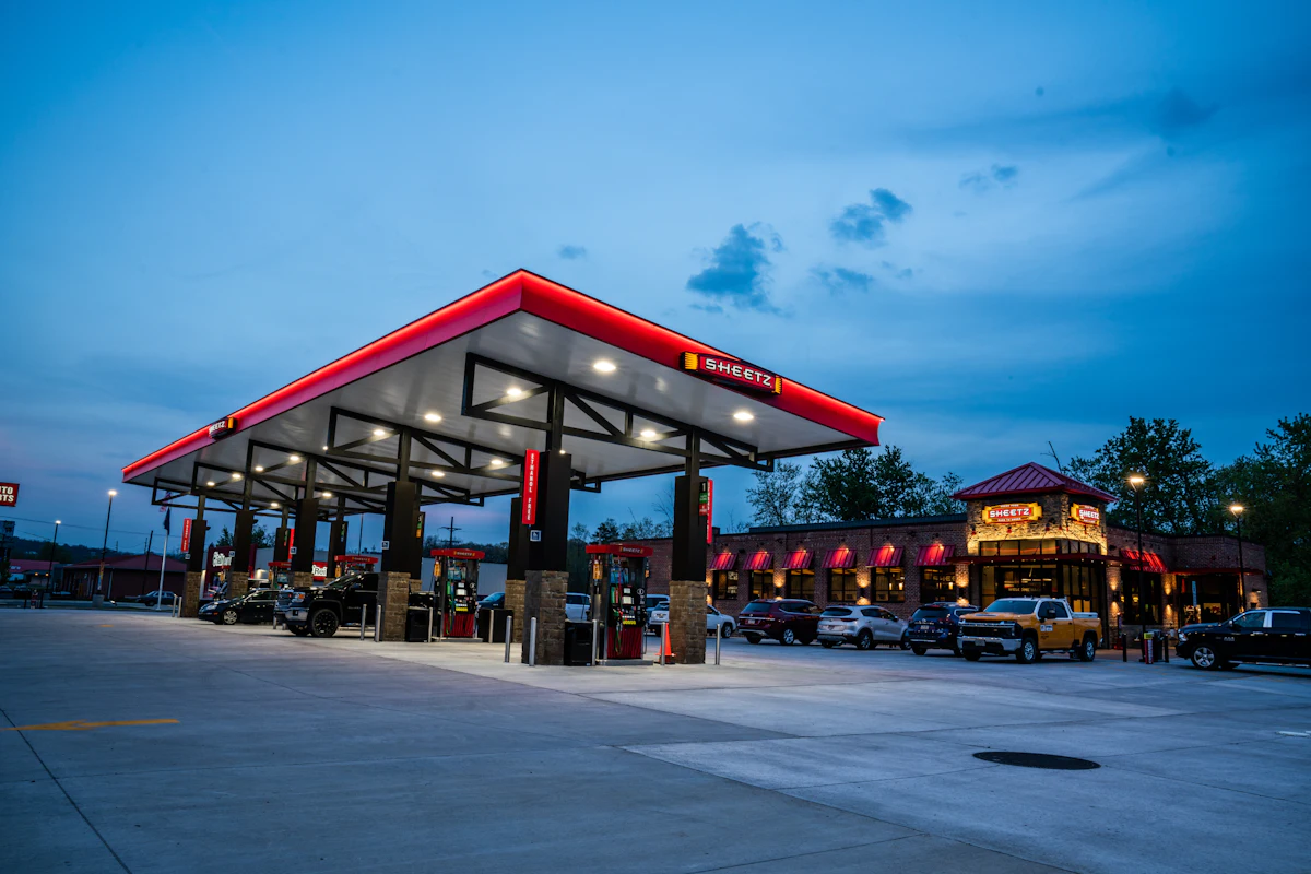 Picture of the new Sheetz gas station now open in London OH