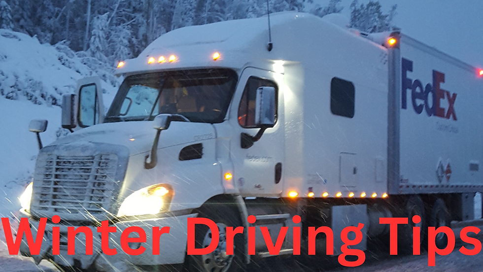 Winter Is Coming: Stay Prepared and Safe on the Road