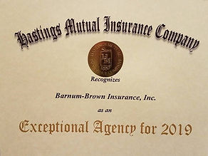 Hastings Mutual Award 2020