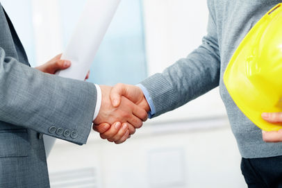 two people handshaking