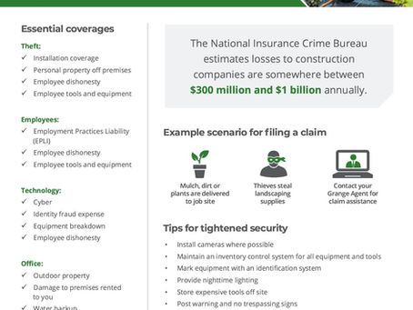 Landscaping safety to consider this spring.