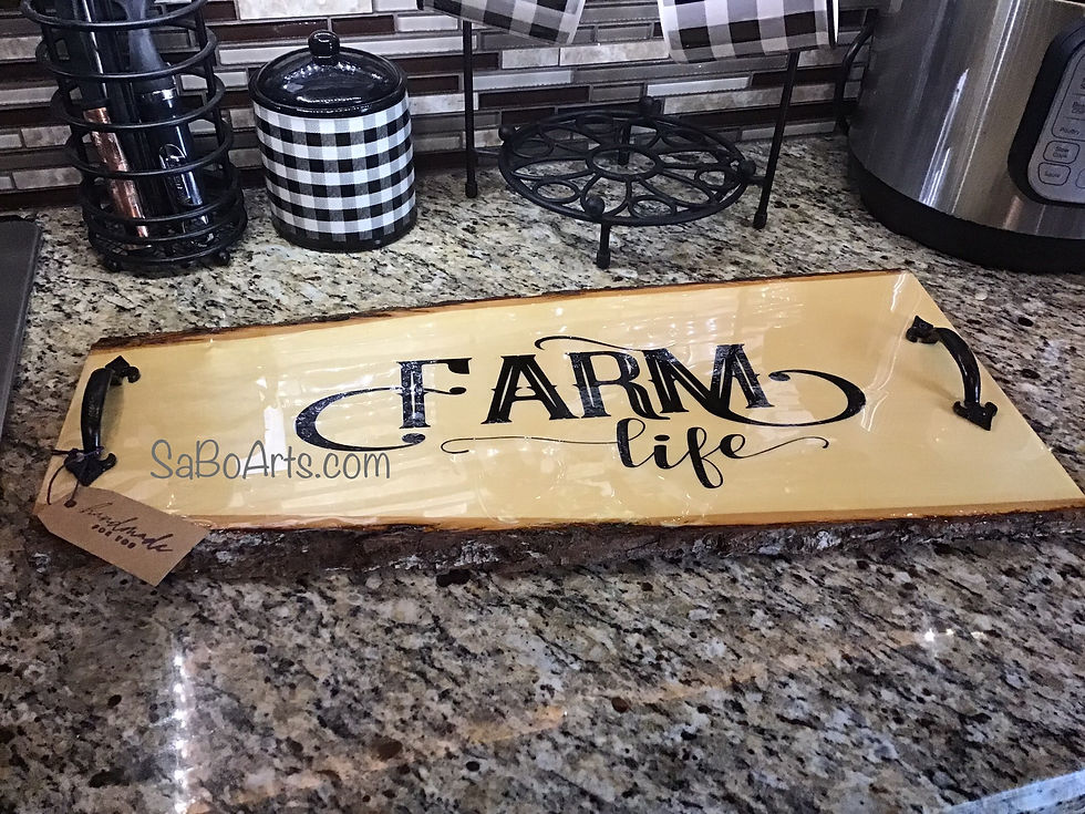 Farm Life Charcuterie Board