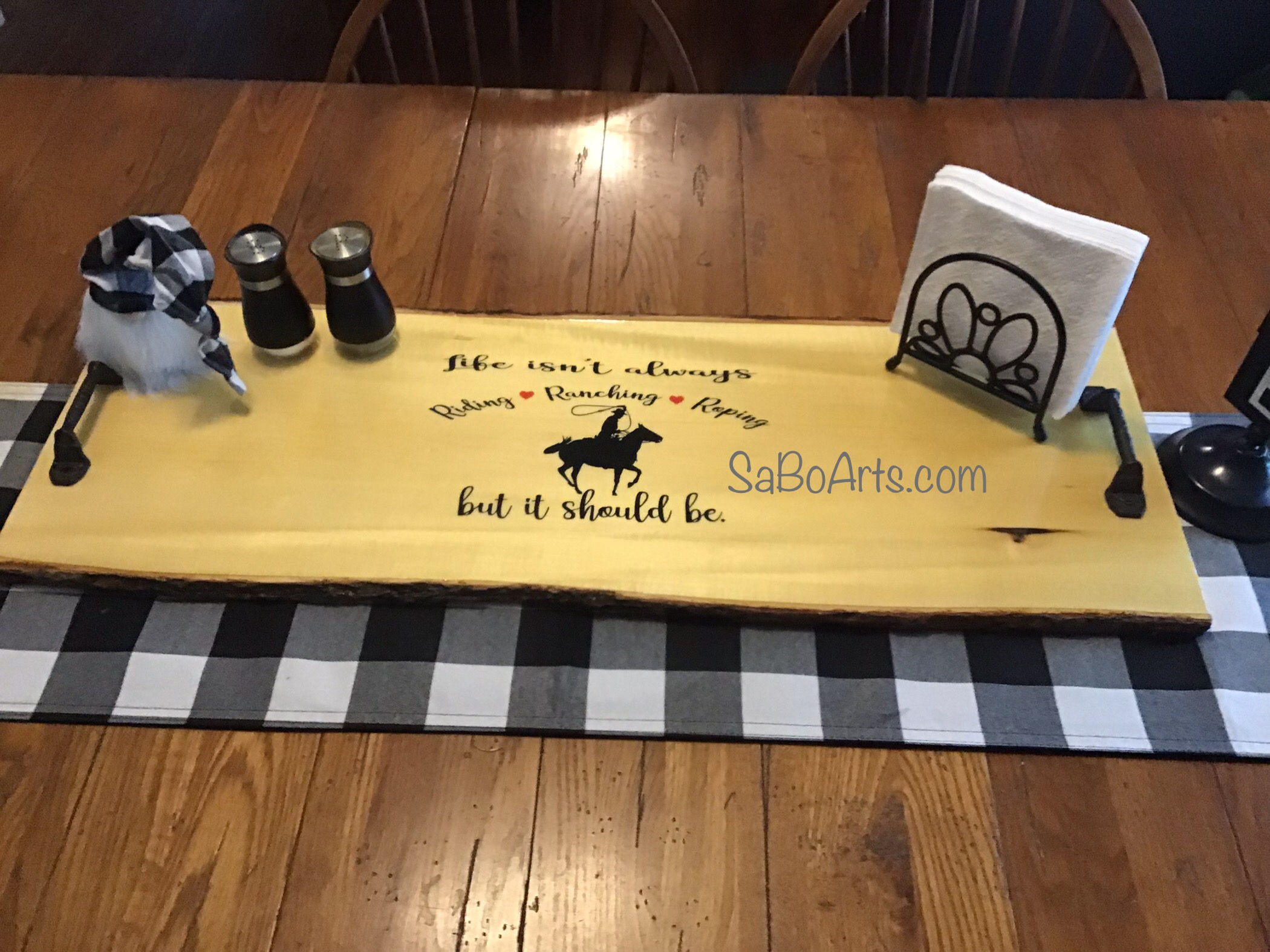 Riding, Ranching and Roping -Large Charcuterie Board 