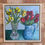 Thumbnail: Daffodils and tulips- acrylic painting on canvas
