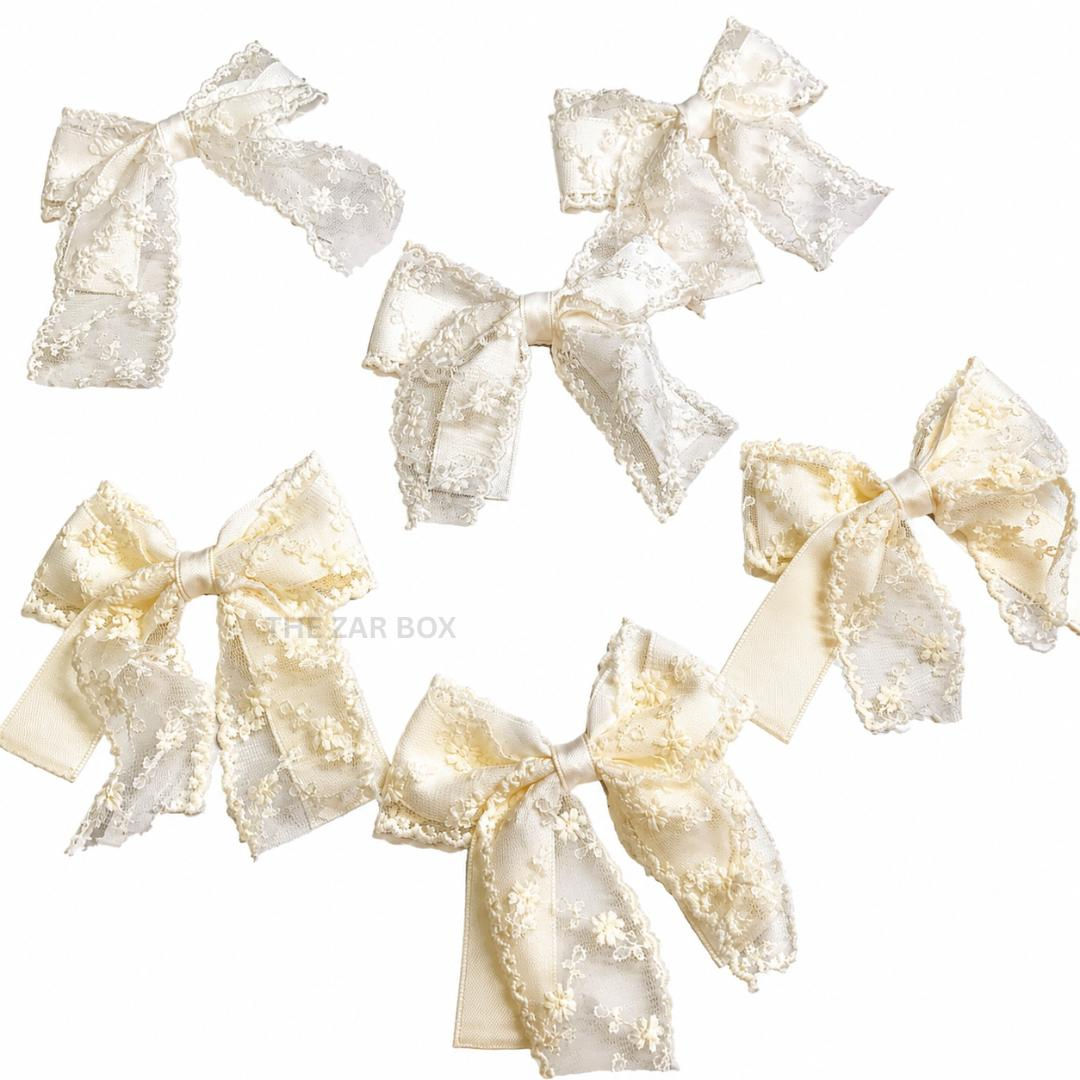 Delicacies Lace Bows [1pc]