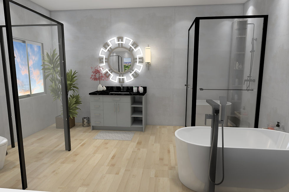 Thumbnail: Princeton 48'' Single Bathroom Vanity Base Only
