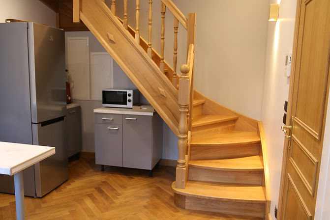 Escalier en bois