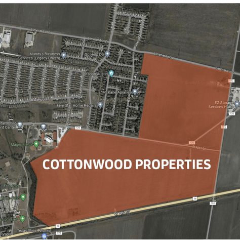 The city in the Greater Austin area has chosen Midway, to redevelop a 250-acre site