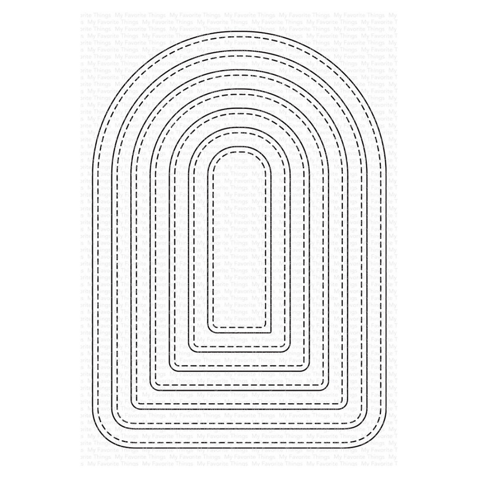 My Favorite Things Stanze 'Stiched Rounded Arch'