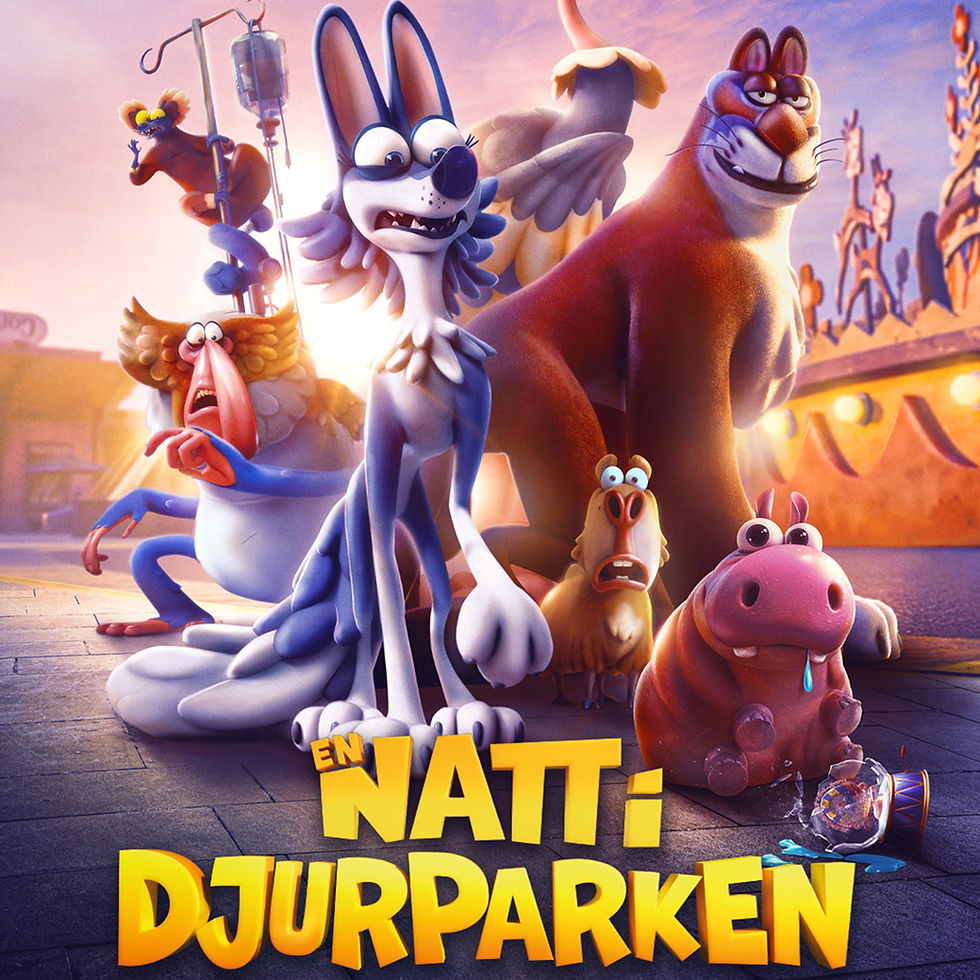 En natt i djurparken