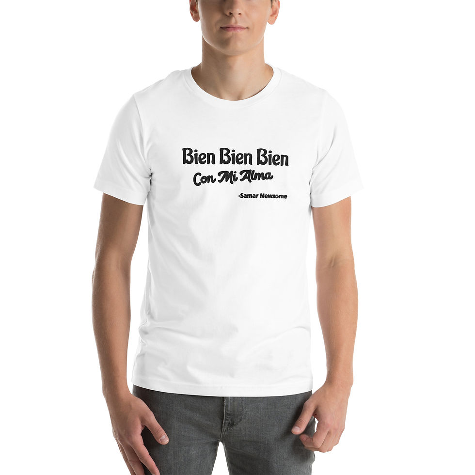 Thumbnail: Well Tee Spanish blk mono
