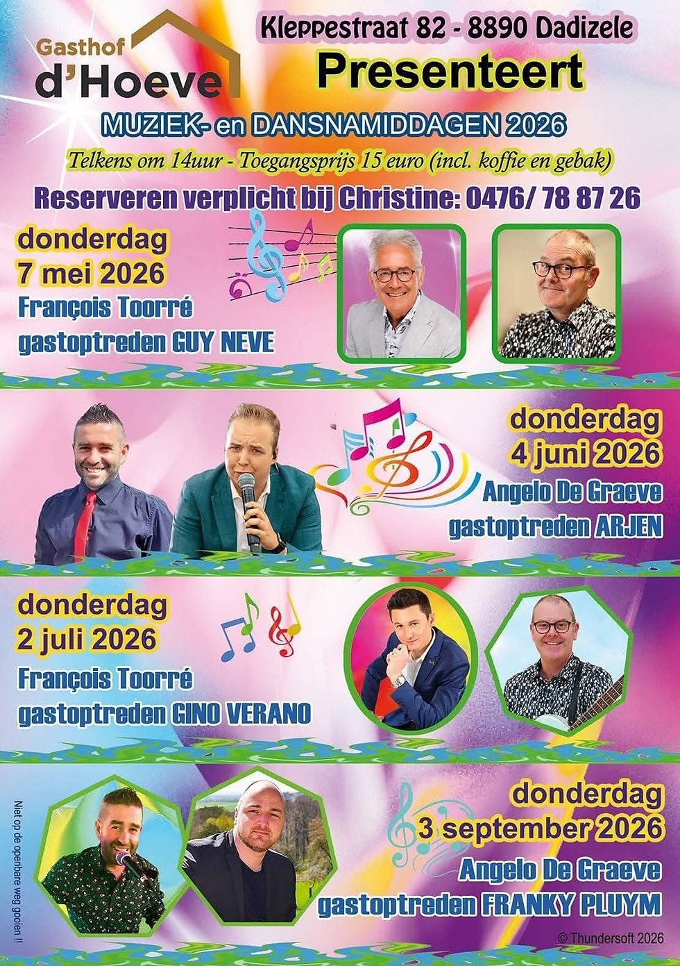 Muziek- & Dansnamiddag