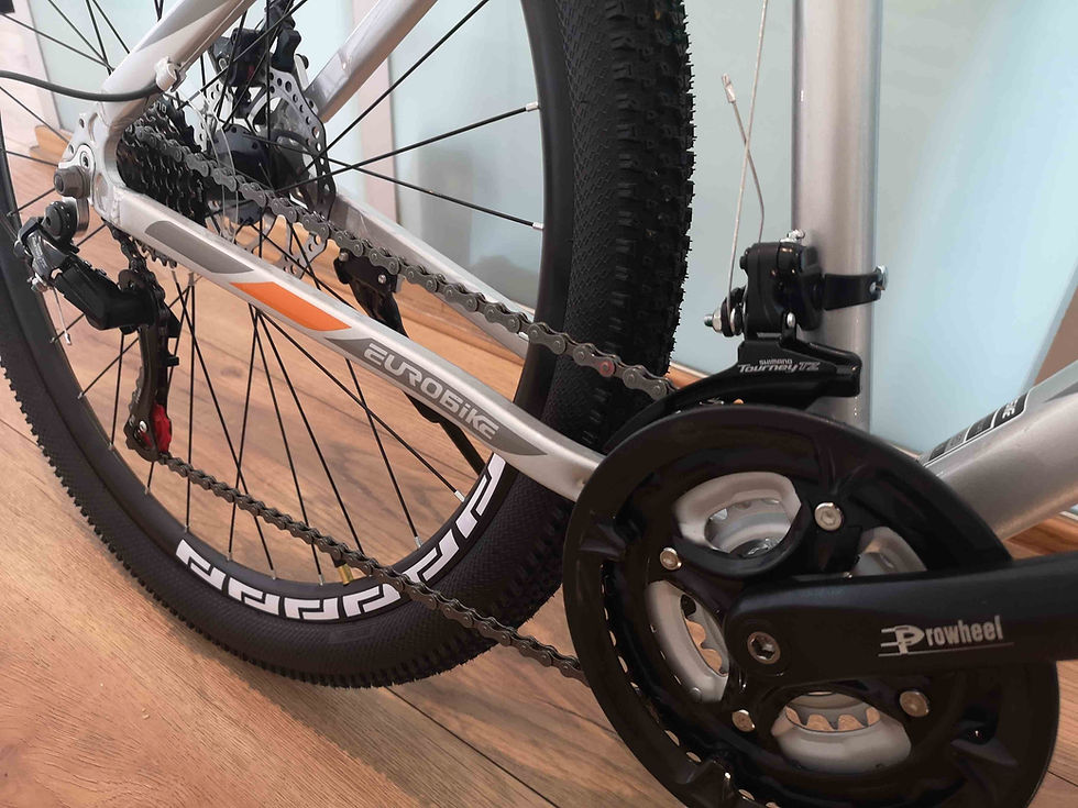 Thumbnail: Eurobike MTB de Aluminio - Aro 29 (Grey/Orange)
