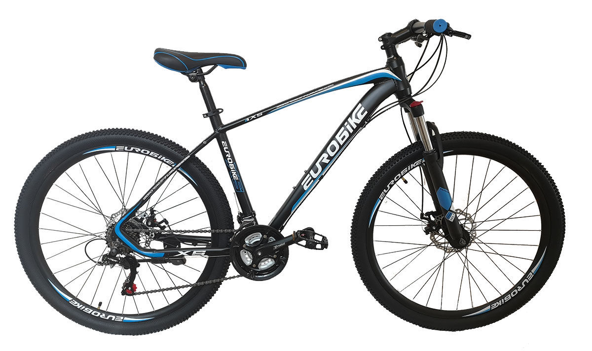 Eurobike MTB de Aluminio - Aro 27.5 (Black/Blue)