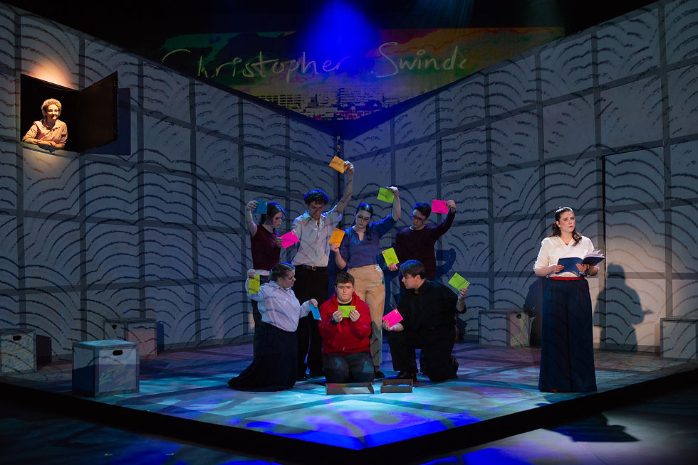 The Curious Incident of the Dog in the Nighttime Scenic Deisgn