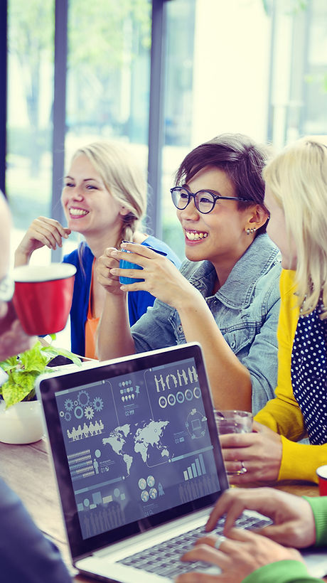 Marketing team meeting