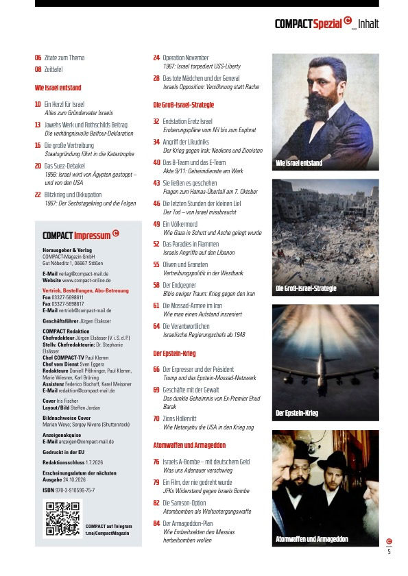 Miniaturbild: COMPACT-Spezial 47: Schurkenstaat (als PDF)