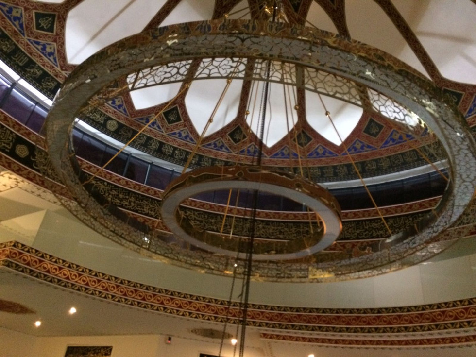 Belçika Lier Camii Özel Tasarım Camii Avizesi