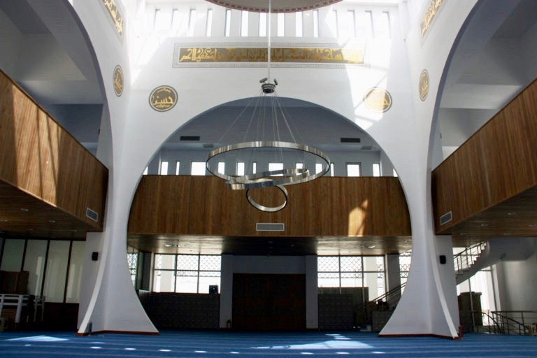 İstanbul Başakşehir Boğazköy Cami Özel Tasarım Galaksi Model Camii Avizesi