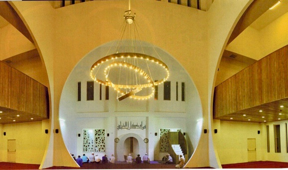 İstanbul Başakşehir Boğazköy Cami Özel Tasarım Galaksi Model Camii Avizesi