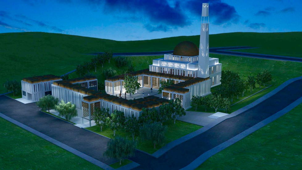 İstanbul Başakşehir Boğazköy Cami Özel Tasarım Galaksi Model Camii Avizesi