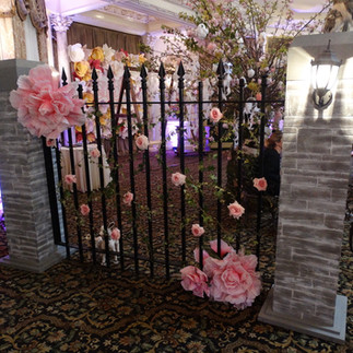 Custom gate for a party