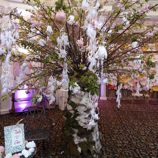 Big custom indoor tree for a party