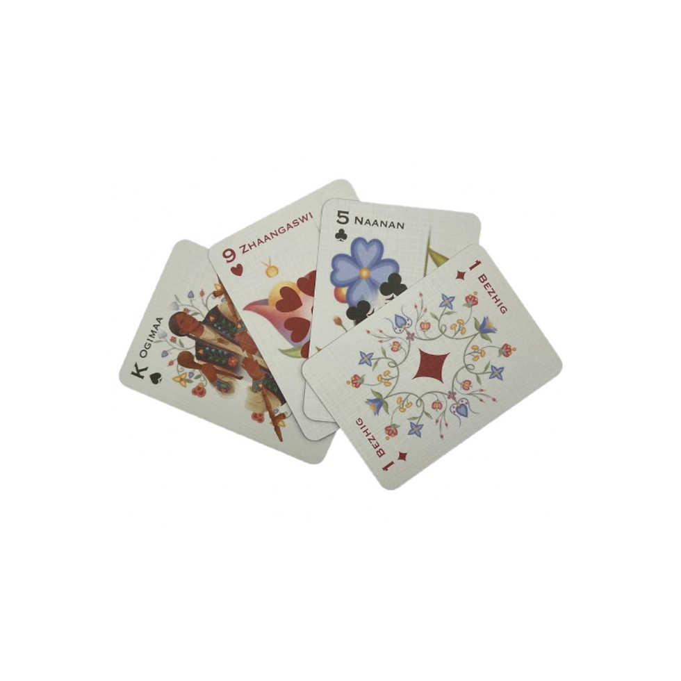 Ojibwe Language Deck of Playing Cards