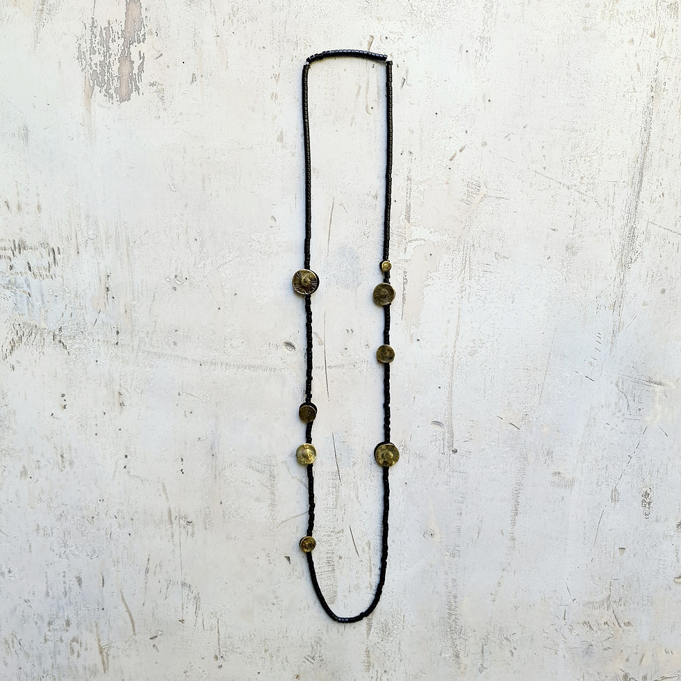 Collar étnico hecho a mano