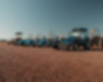 tractor and equipment lineup in alamogordo, new mexico