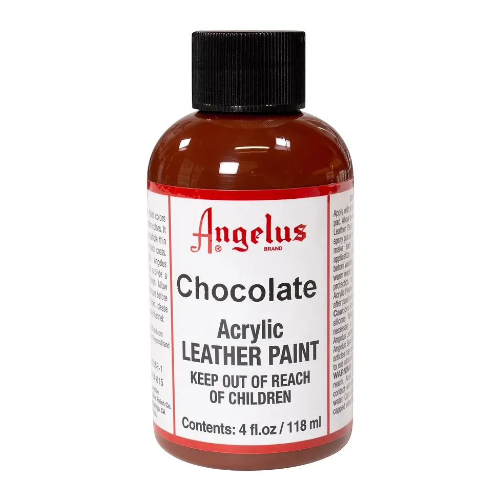 ANGELUS CHOCOLATE ACRYLIC PAINT 4 FL. OZ