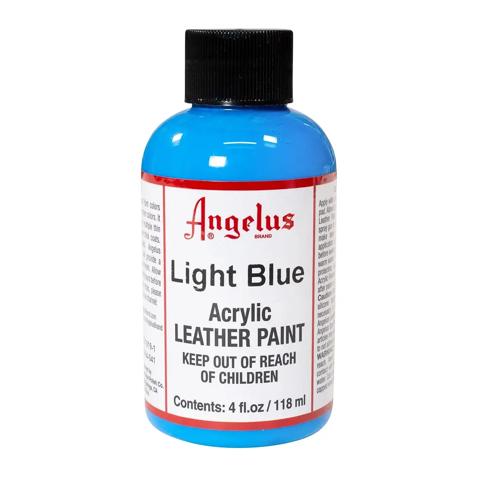 ANGELUS LIGHT BLUE ACRYLIC PAINT 4 FL. OZ