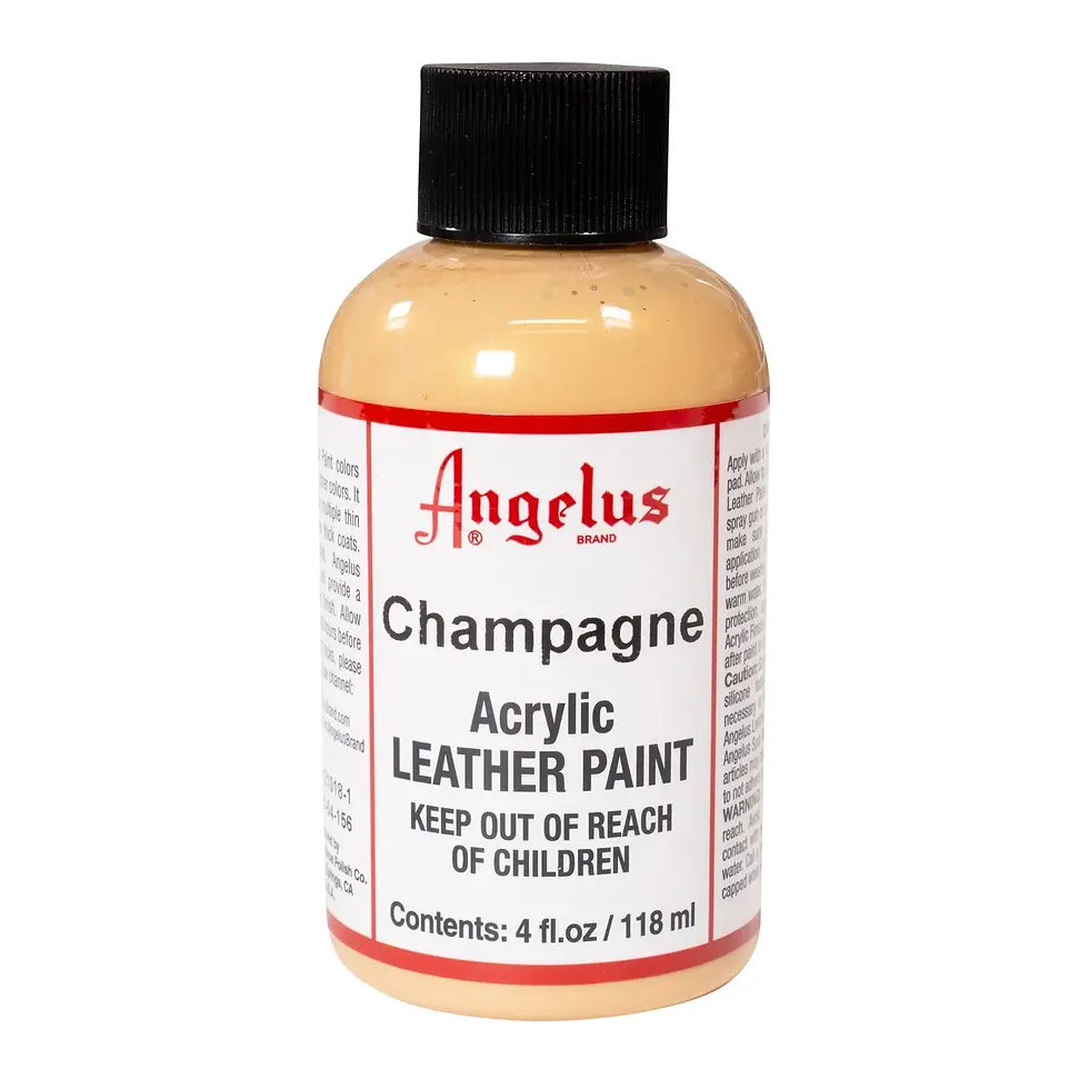 ANGELUS CHAMPAGNE ACRYLIC PAINT 4 FL. OZ
