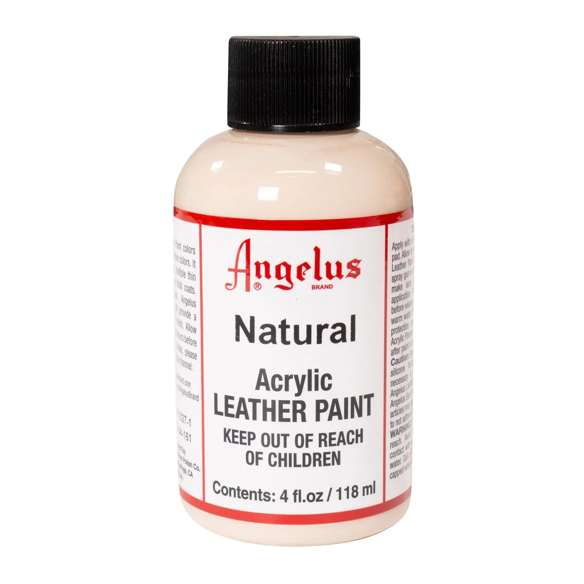 ANGELUS NATURAL ACRYLIC PAINT 4 FL. OZ