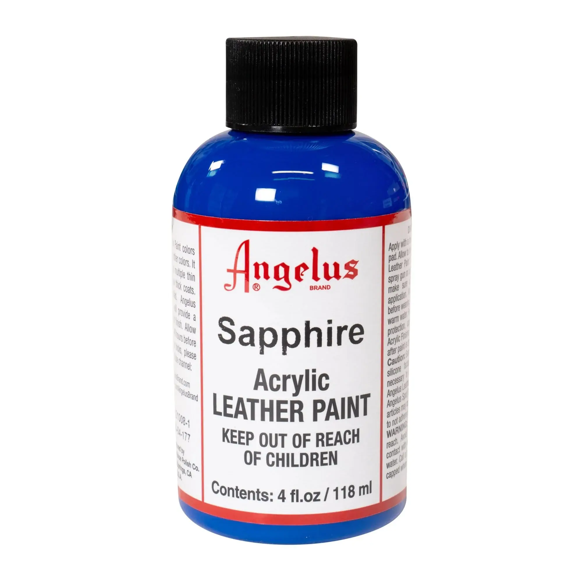 ANGELUS SAPPHIRE ACRYLIC PAINT 4 FL. OZ