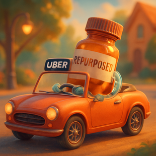 Following the “Uber Model” to Repurpose Drugs for Value Added Success
