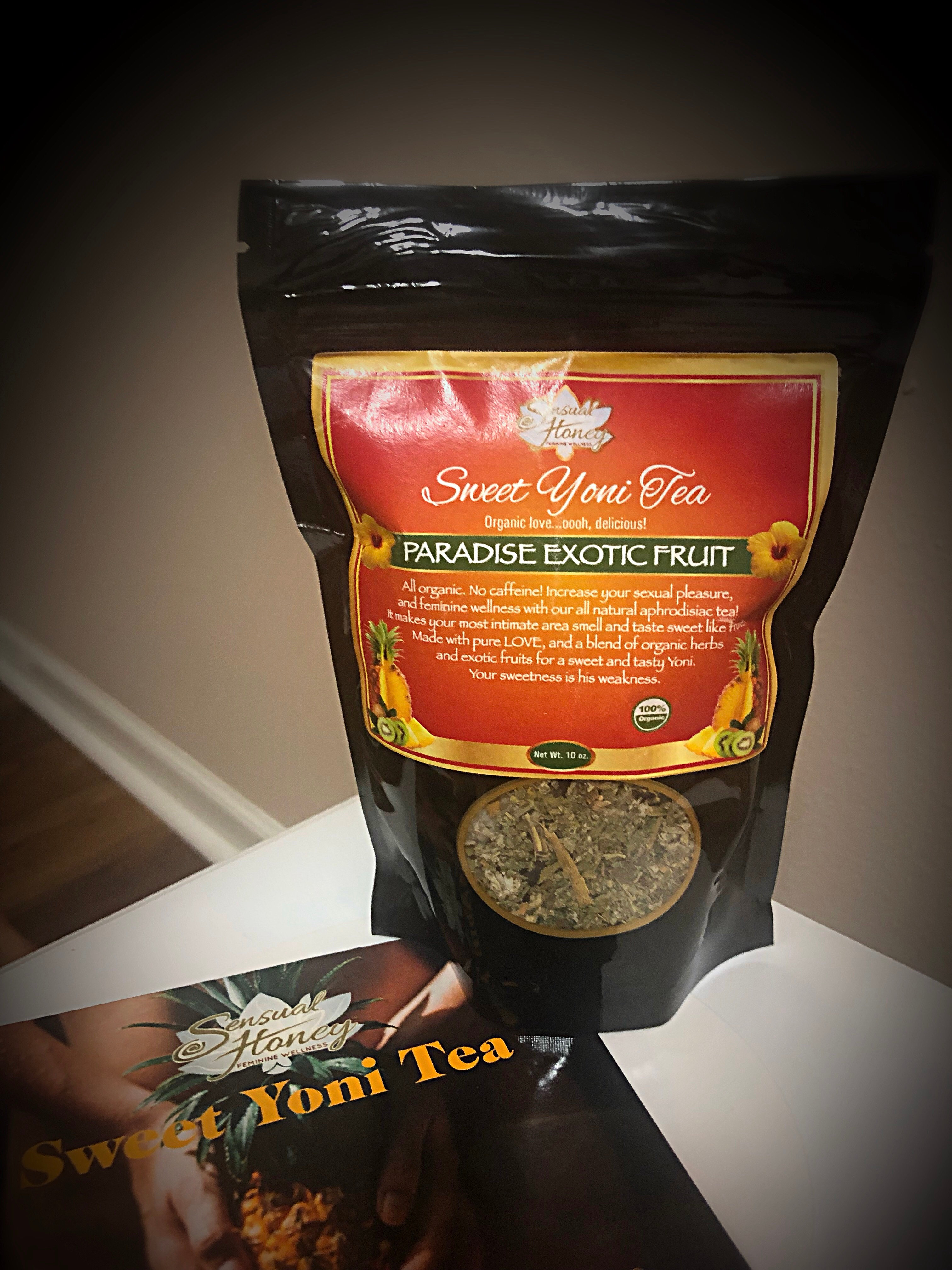 6ufgbprqmbfq6m Sweet yoni provides natural vaginal health products for women who suffer from fibroids, heavy bleeding and cramps during menustration, or fertility issues. https www goddesswombhealer com product page sensual honey s sweet yoni tea