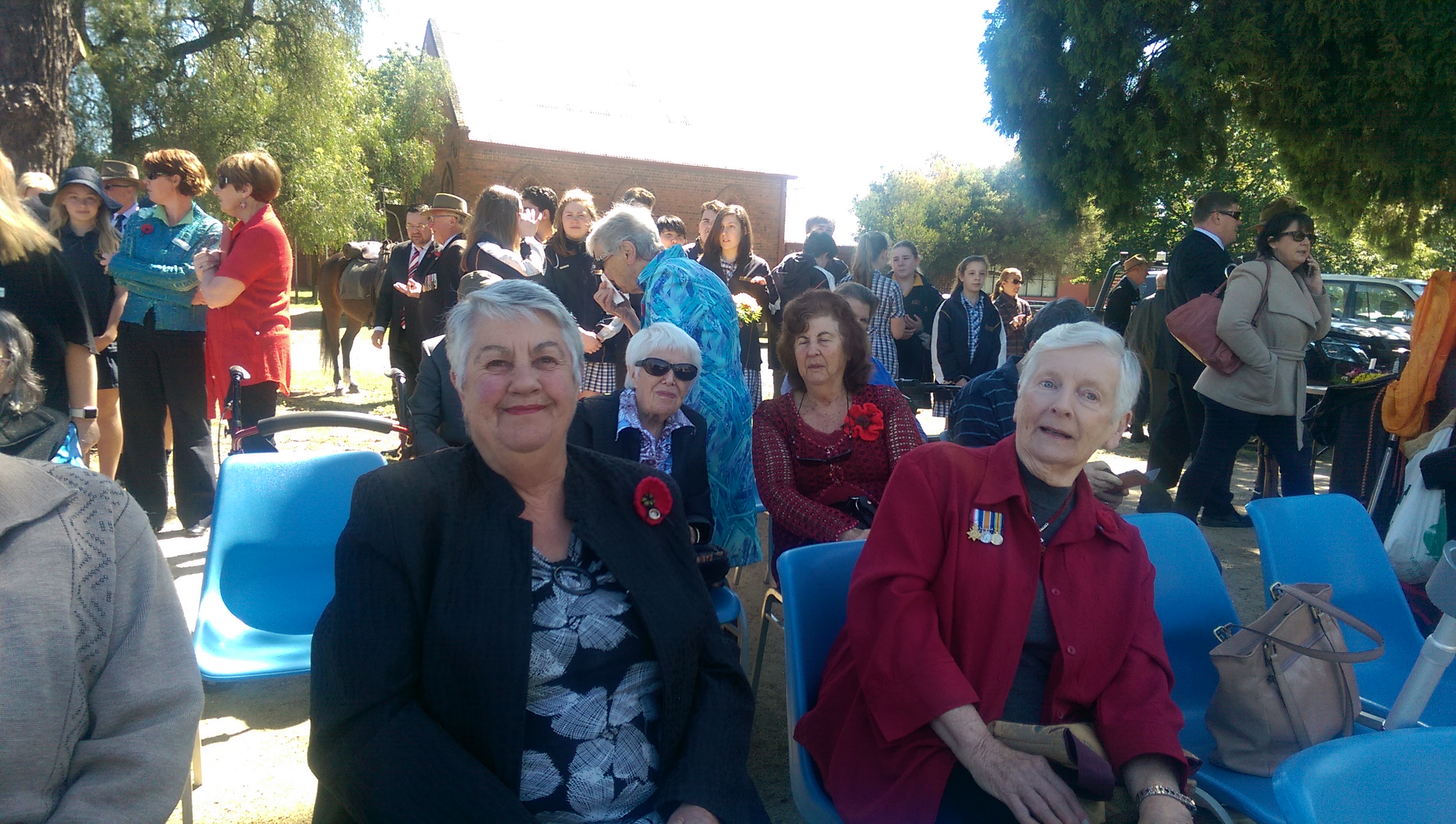 Marg and Margo from Christ Church