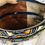 Miniature : bandouliere tissu africain cuir