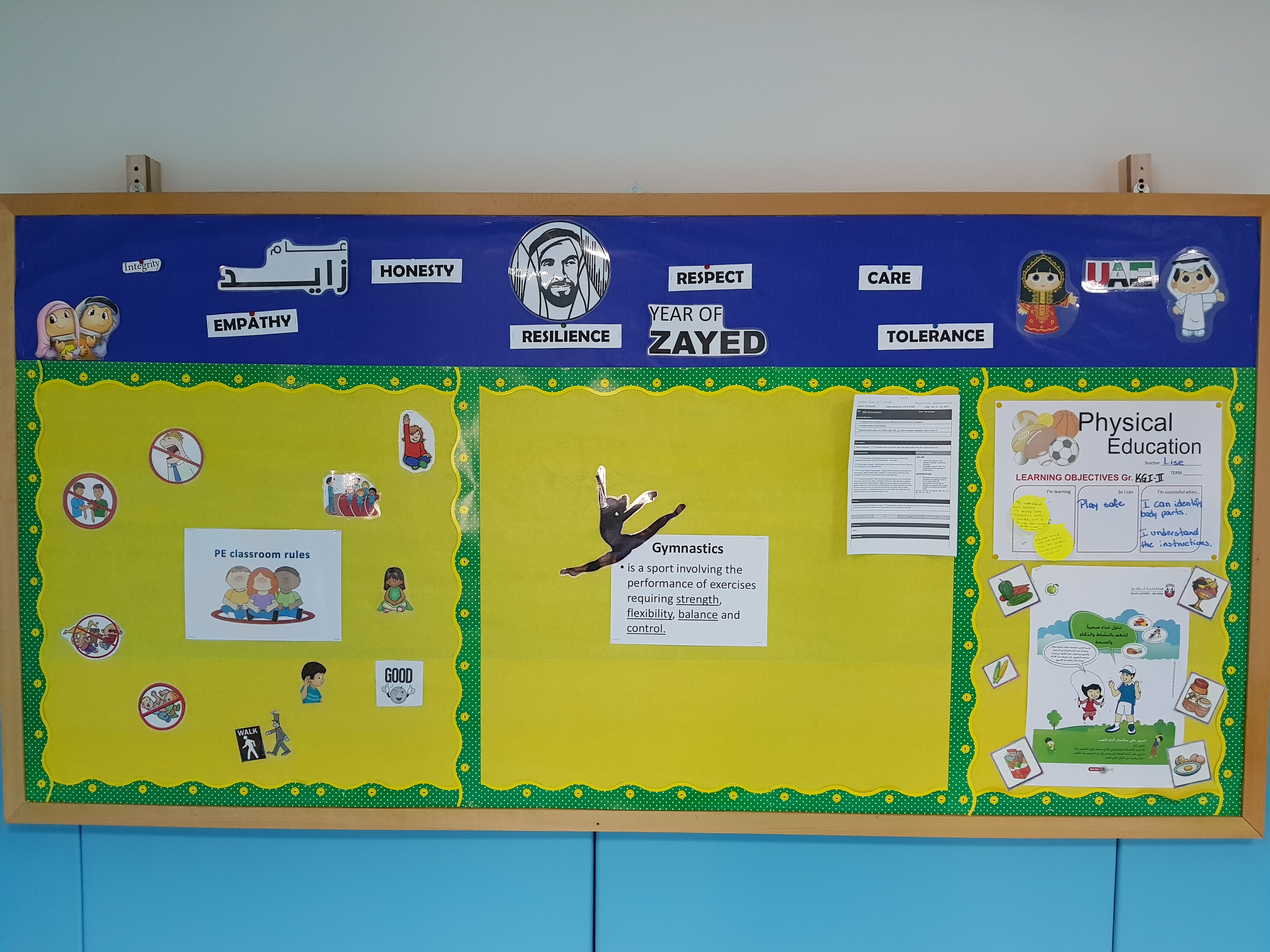KG Gym board