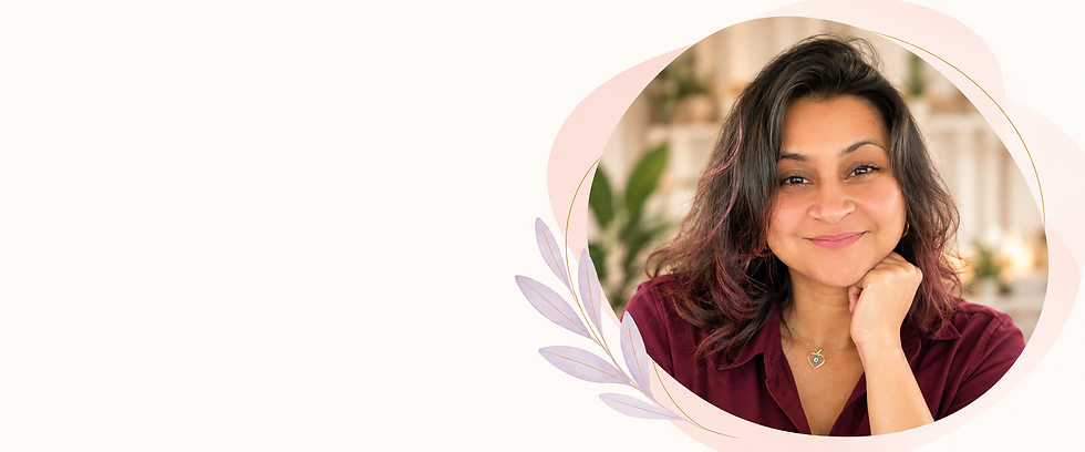 Warm Burgundy Portrait with Botanical Accents.png